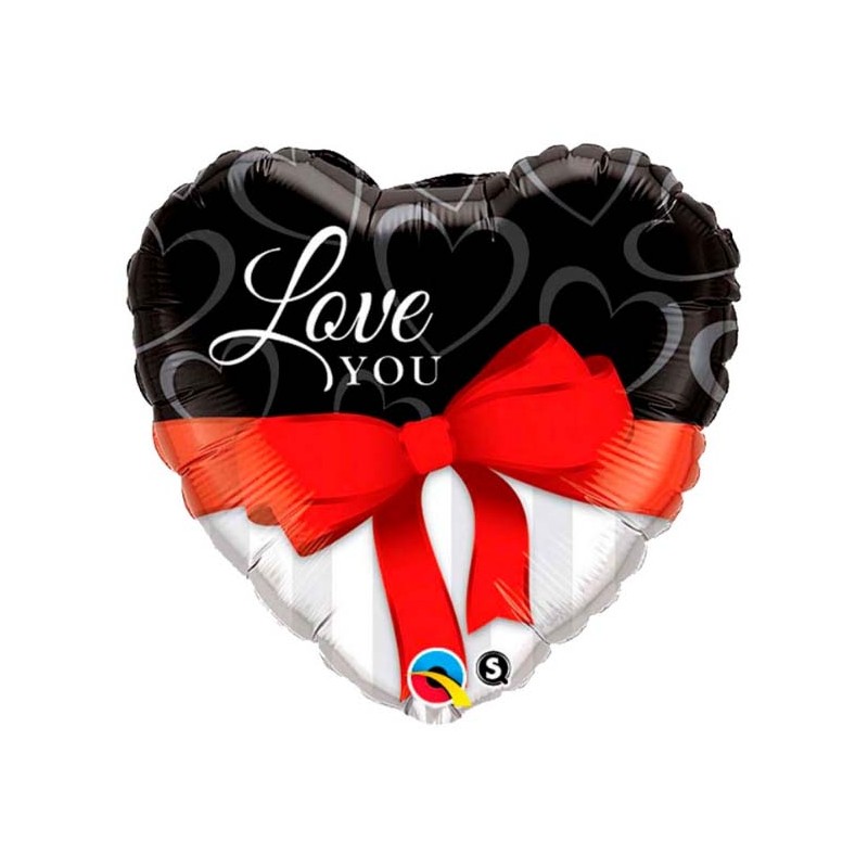 Balão cheio de hélio Love You