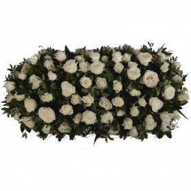 Palma de Flores com Rosas para Velório e Funeral - LUXO